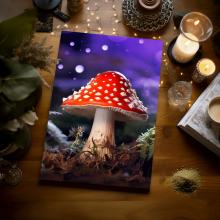 Amanita Muscaria Fairy Digital Photo + Free Gift